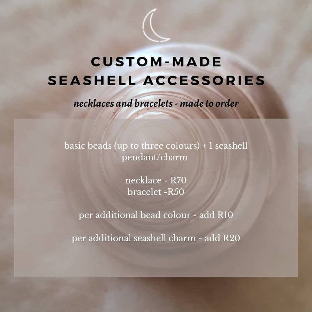 Custom Shells and Beads - Made to Order