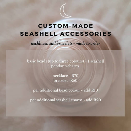 Custom Shells and Beads - Made to Order